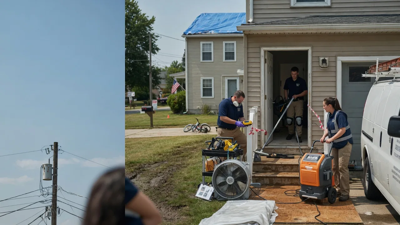 Water Damage Repair in Kimberly, WI near me